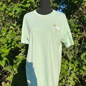 large GOAT USA tshirt